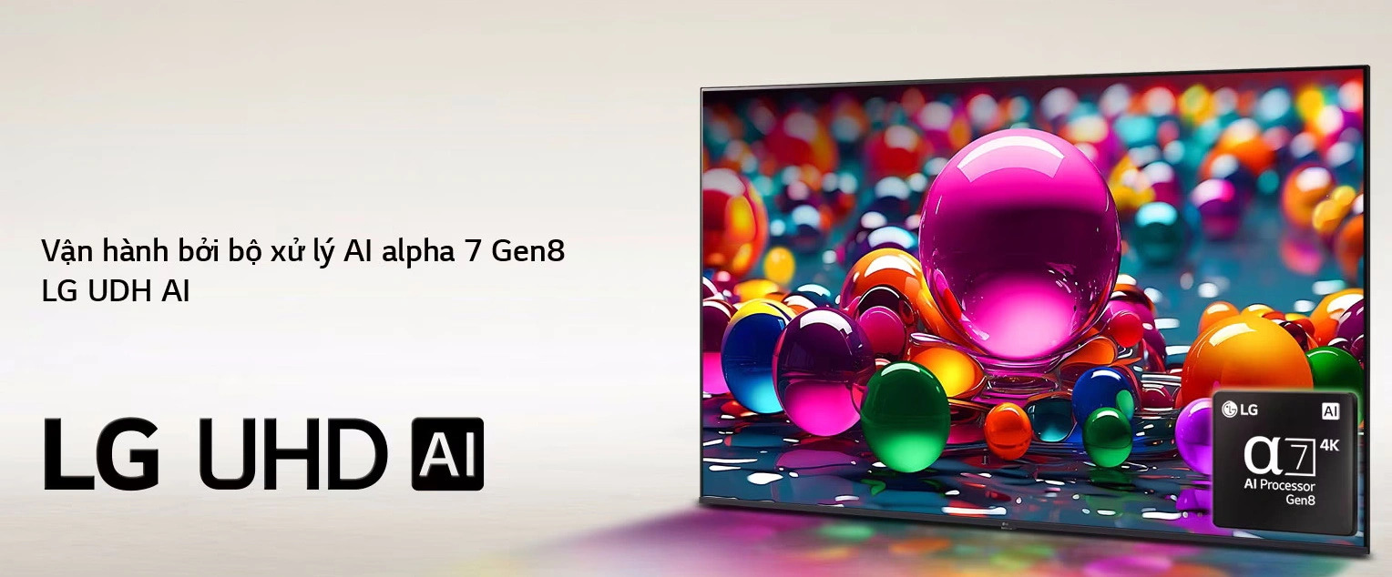 Smart Tivi LG UHD AI 4K 65 inch 65UA841CPSA