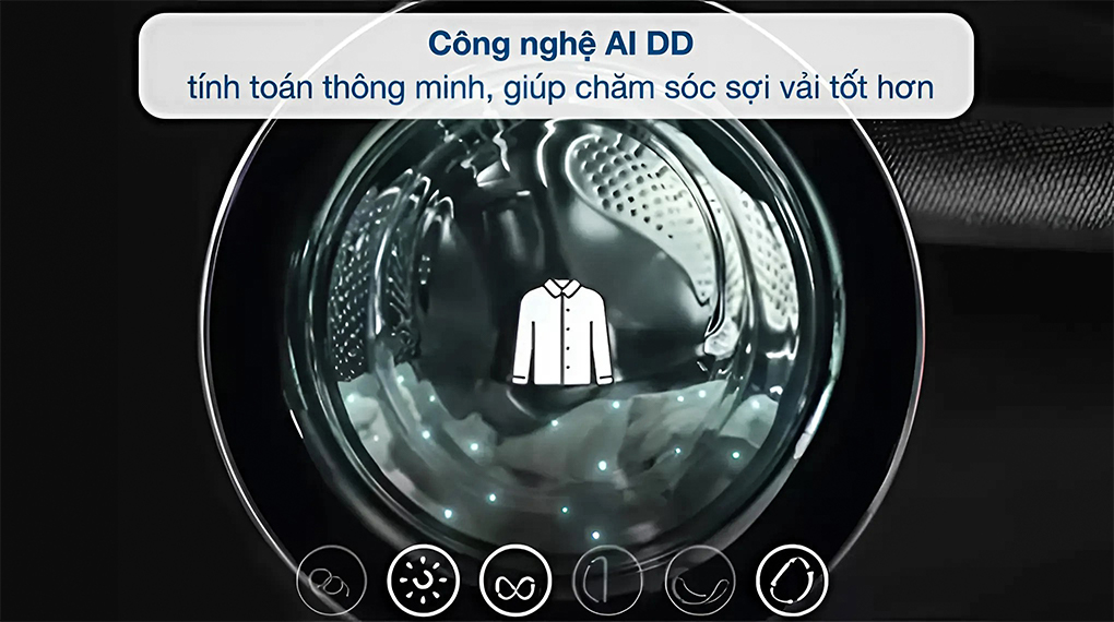 Tháp giặt sấy LG WashTower Inverter giặt 14 kg - sấy 10 kg WT1410NHEG.ABGPEVN
