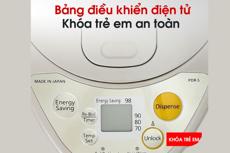 Bình thủy điện Tiger PDR-S30W-C