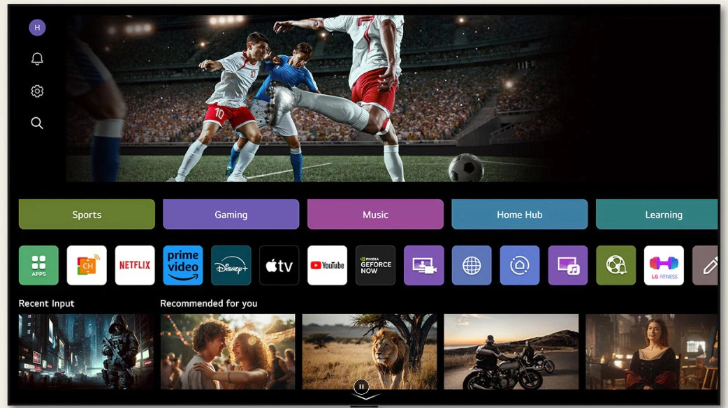 Smart Tivi LG UHD AI 4K 65 inch 65UA841CPSA