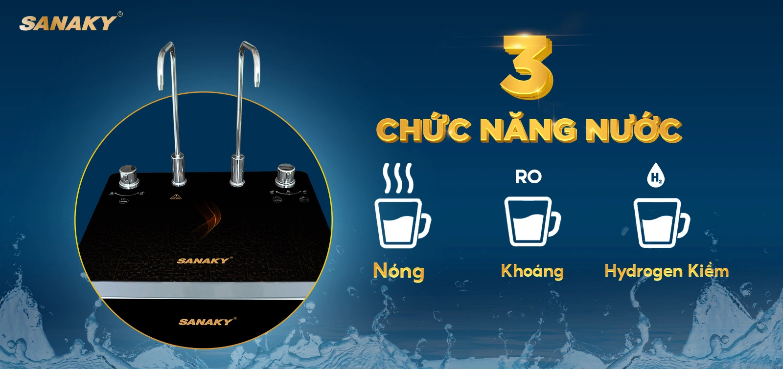 Máy lọc nước Sanaky SNK-E2HK006