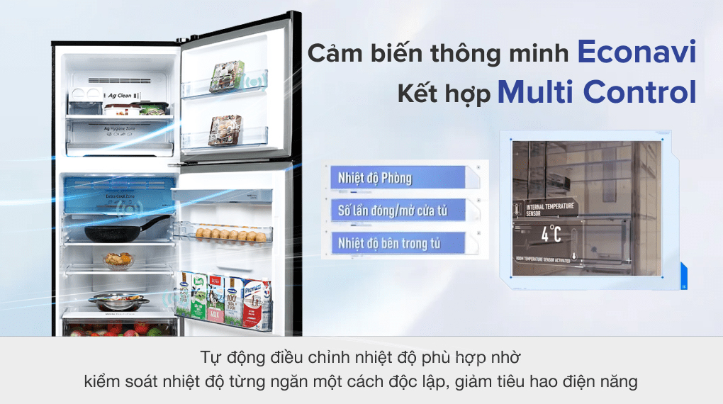 Tủ lạnh Panasonic Inverter 326L TL351GPKV