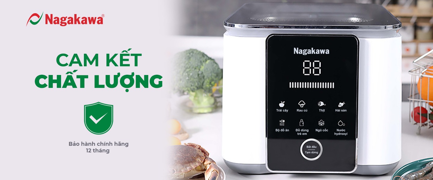 Máy khử khuẩn thực phẩm Nagakawa NAG3906