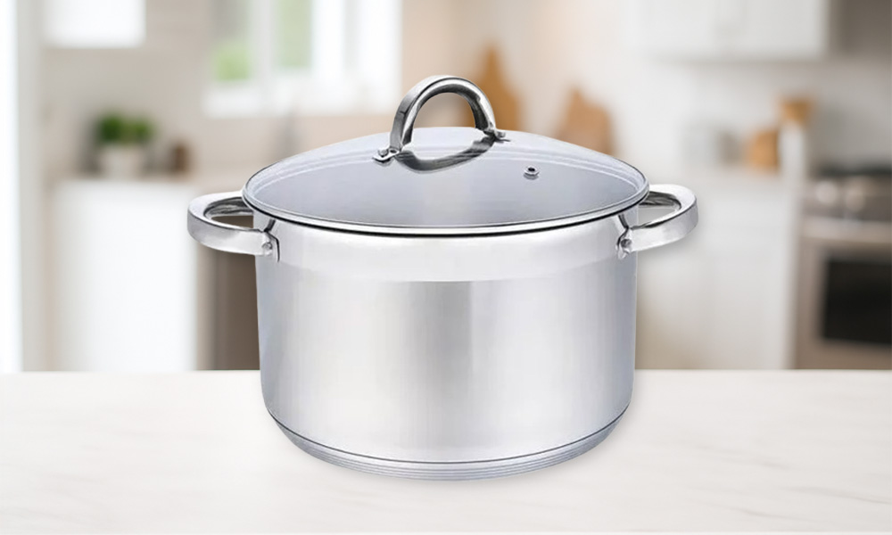 Nồi luộc gà inox 5 đáy Kangaroo 28cm KGCP28C1