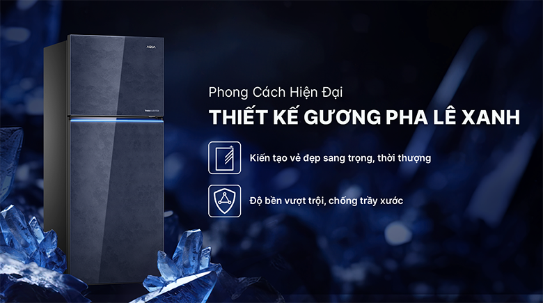 Tủ lạnh Aqua Biến tần 480 lít AQR-TA546FA(KGL)U1