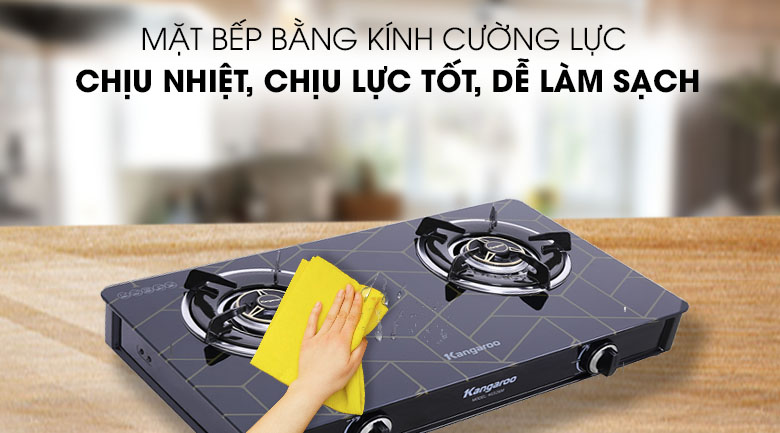 Bếp ga đôi Kangaroo KG526M