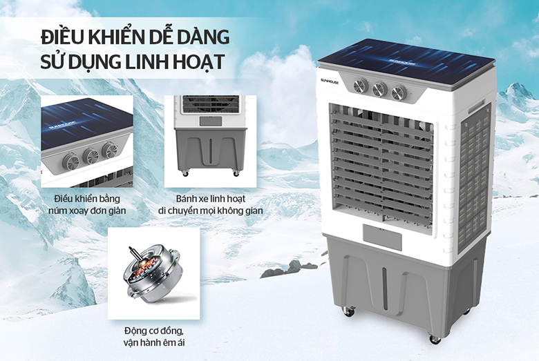Quạt điều hòa Sunhouse SHD7777