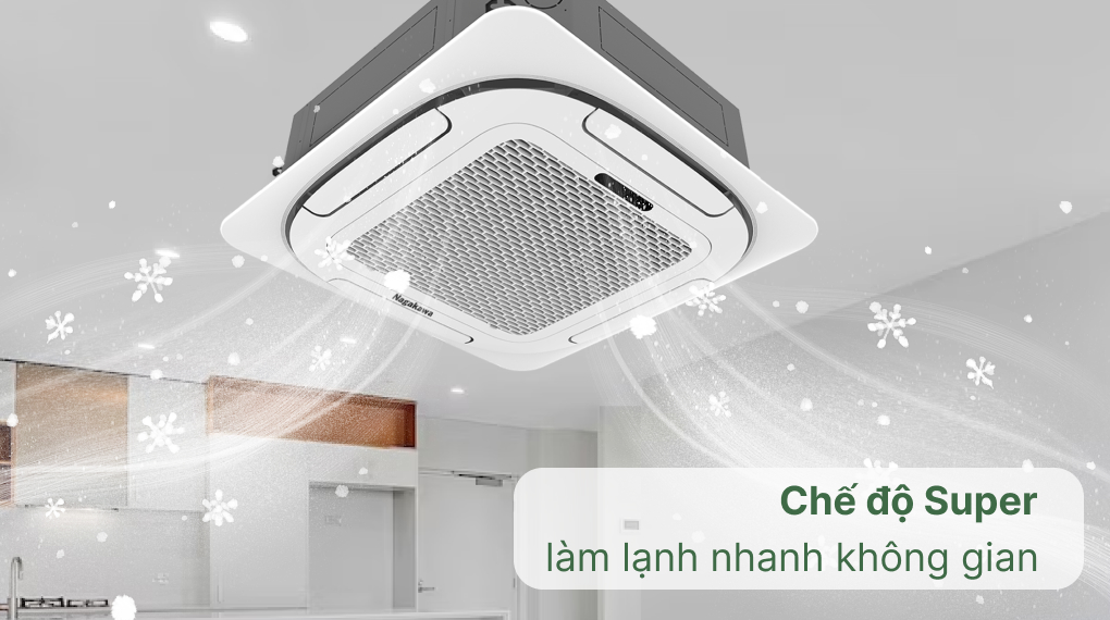 Điều hòa âm trần Nagakawa 18.000BTU NT-C18R1T20