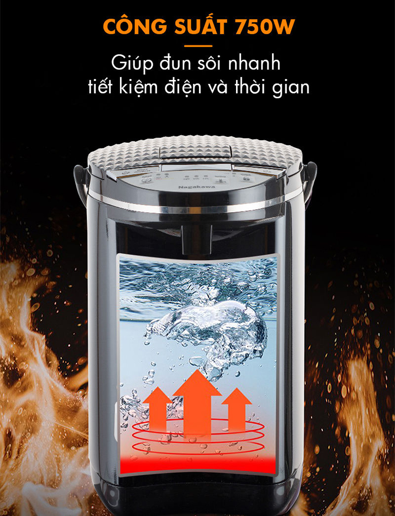 Bình thủy điện Nagakawa NAG0404