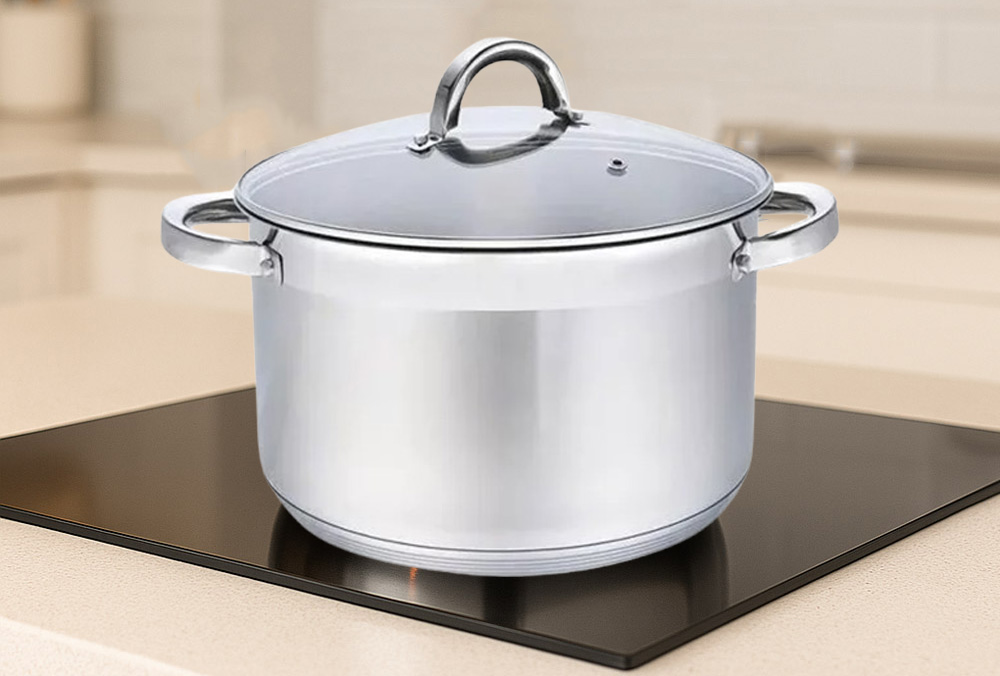 Nồi luộc gà inox 5 đáy Kangaroo 28cm KGCP28C1