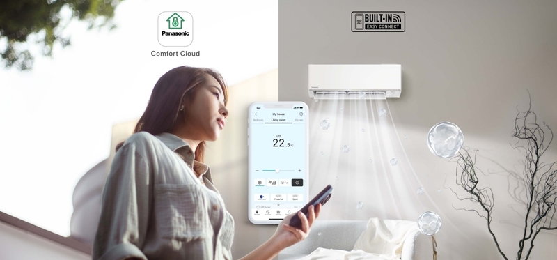 Điều hòa Panasonic 24000BTU 1 chiều inverter RU24CKH-8D