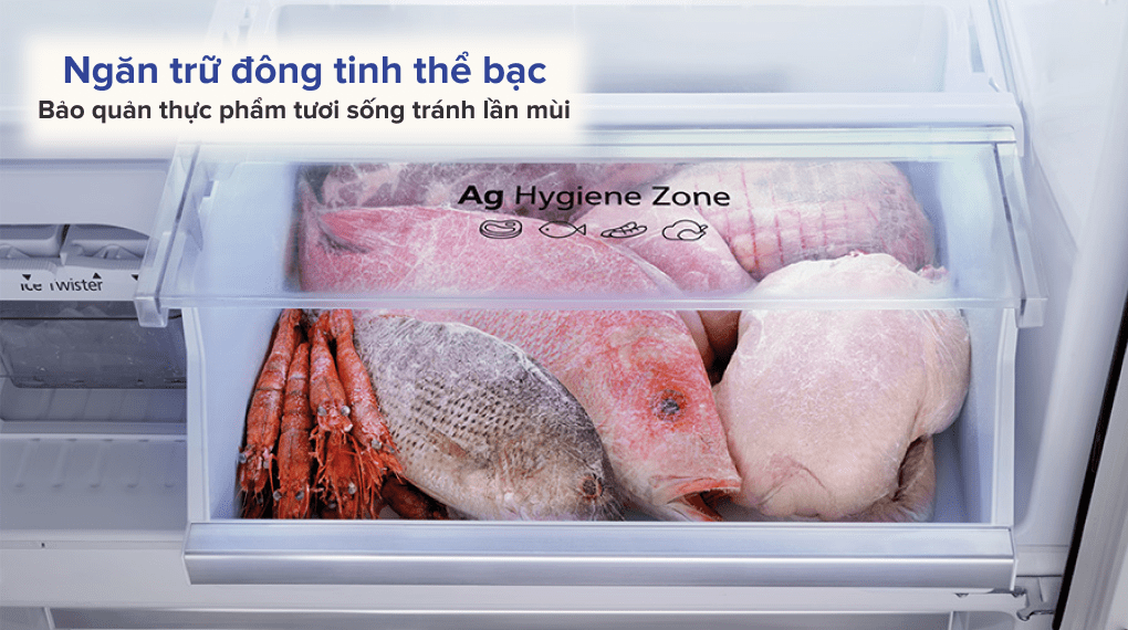 Tủ lạnh Panasonic Inverter 550 lít Multi Door NR-DZ601YGKV