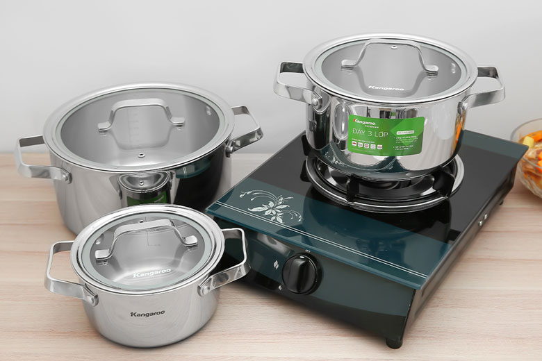 Bộ nồi Kangaroo KG304IP1