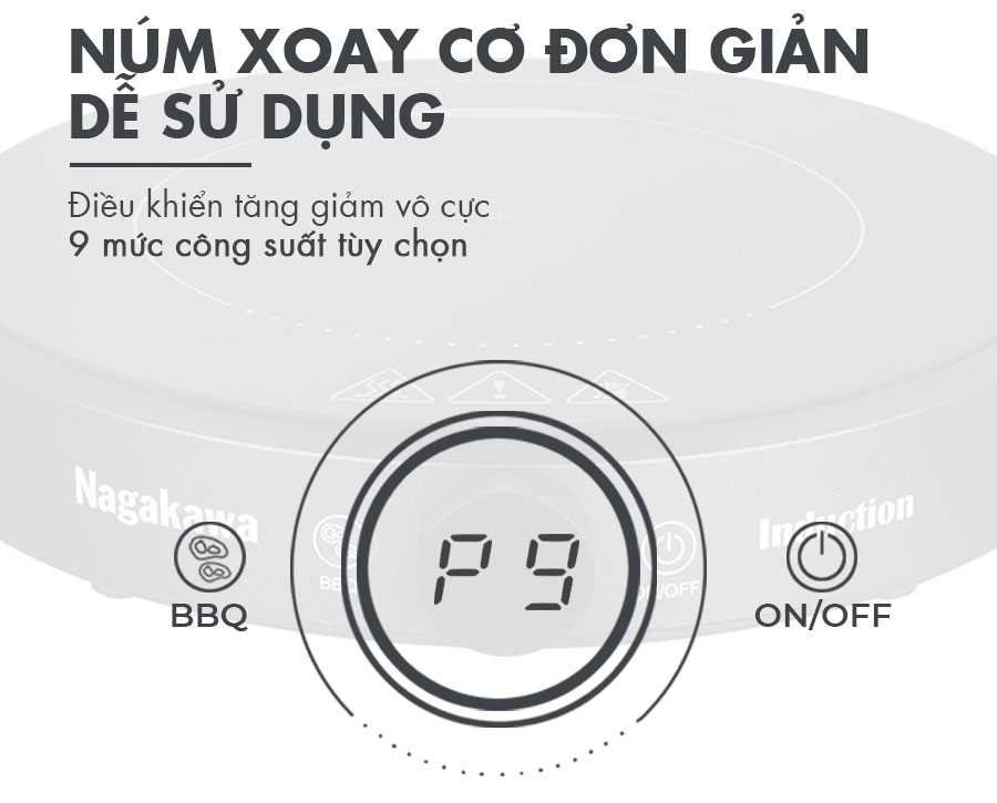 Bếp điện từ đa năng Nagakawa NAG0716