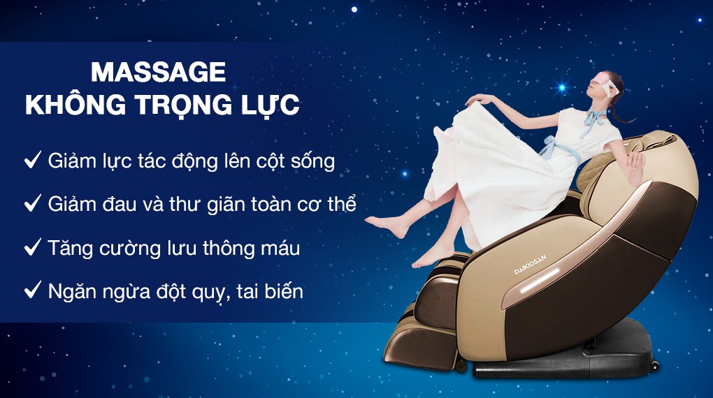 Ghế massage Daikiosan DKGM10004