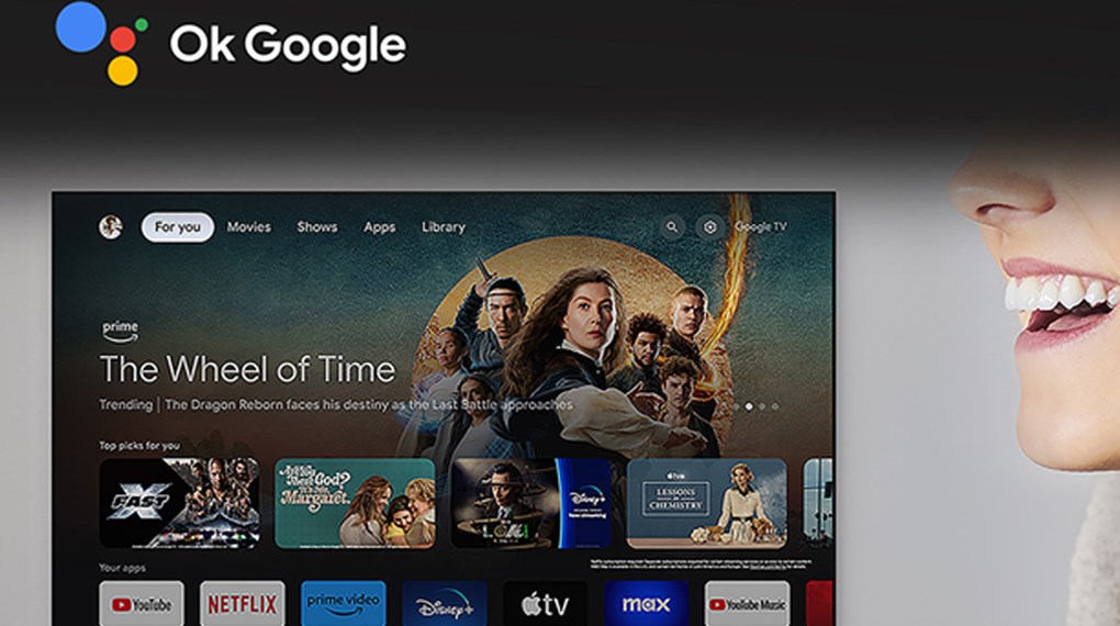 Google Tivi OLED Sony AI 4K 65 inch K-65XR80