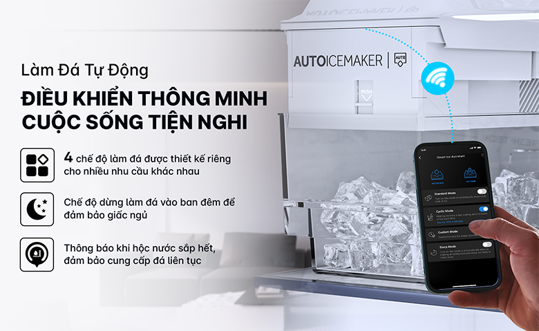 Tủ lạnh Aqua Biến tần 480 lít AQR-TA546FA(KGL)U1