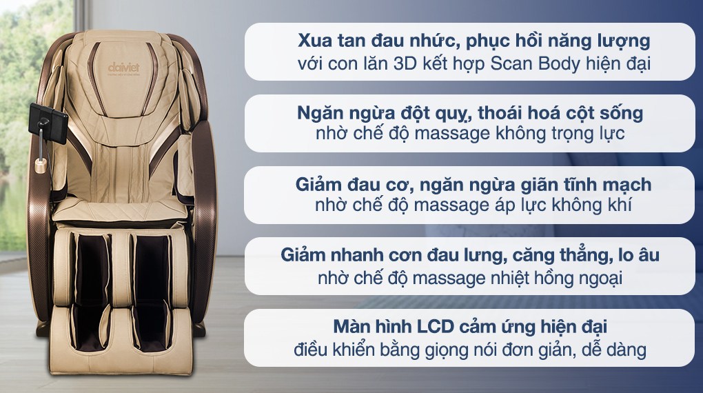 Ghế massage Daikiosan DKGM10004