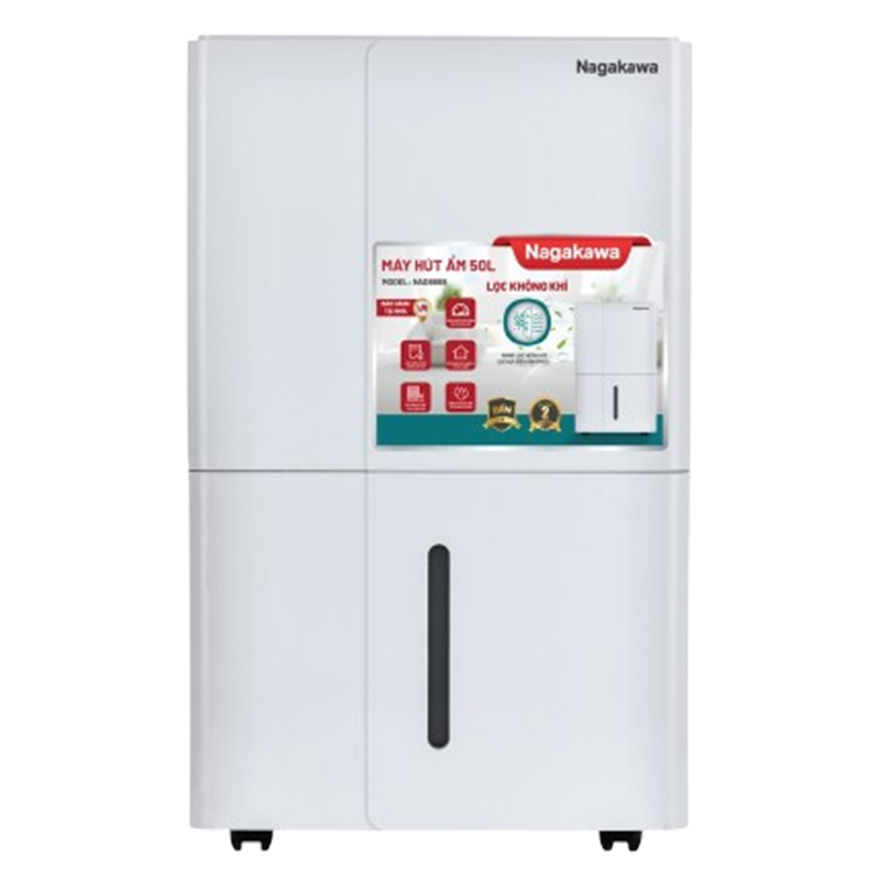 Máy hút ẩm lọc không khí Nagakawa 50 lít NAD8667