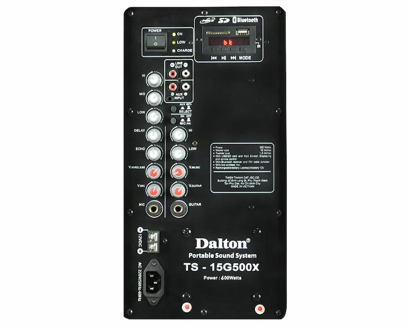 Loa kéo Dalton TS-15G500X