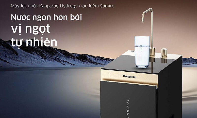 Máy lọc nước Kangaroo Sumire Hydrogen ion kiềm KGEP13A1