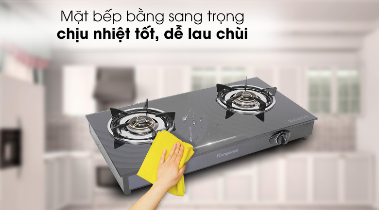Bếp ga đôi Kangaroo KG519M