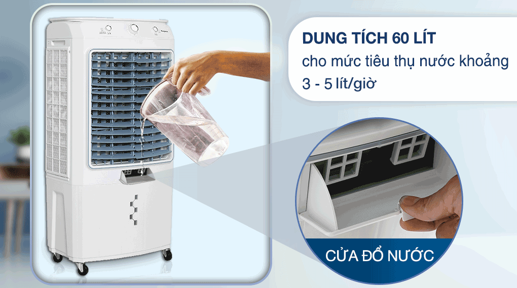 Quạt điều hòa Kangaroo 200W KG50F88