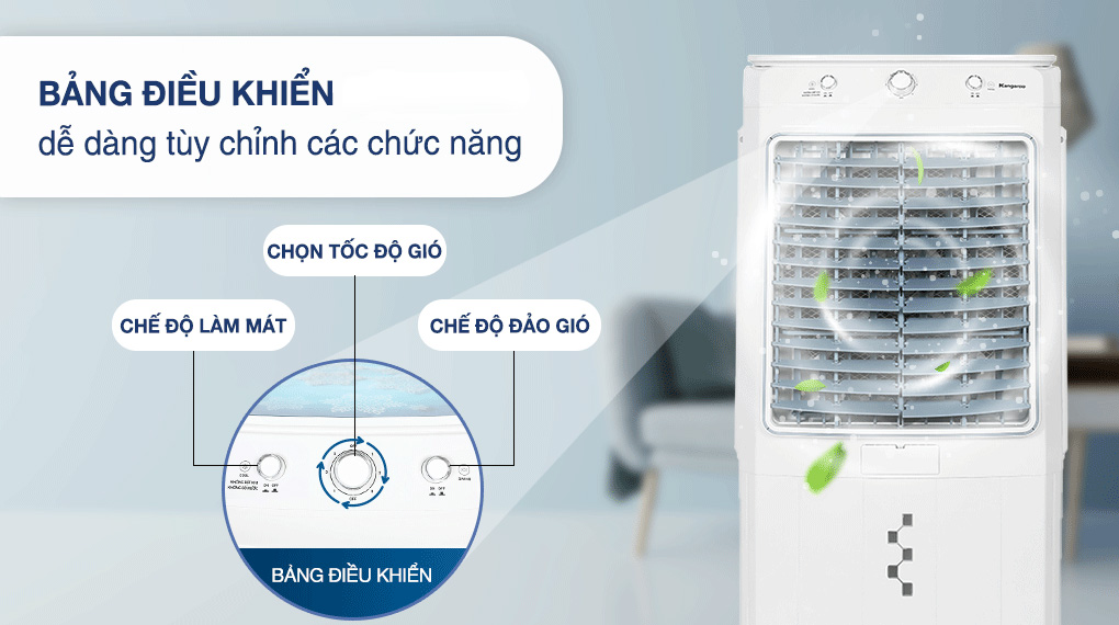 Quạt điều hòa Kangaroo 200W KG50F88