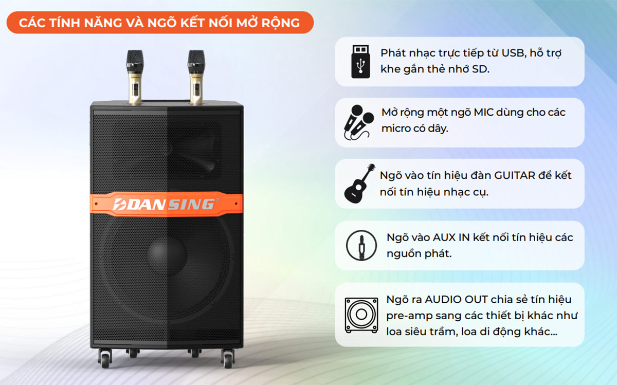 Loa Kéo Paramax Dansing HK-396