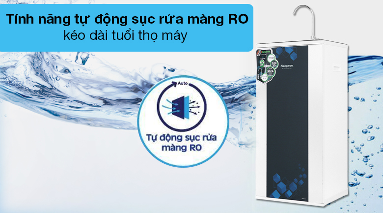 Máy lọc nước RO Kangaroo KG08G4VTU 8 lõi
