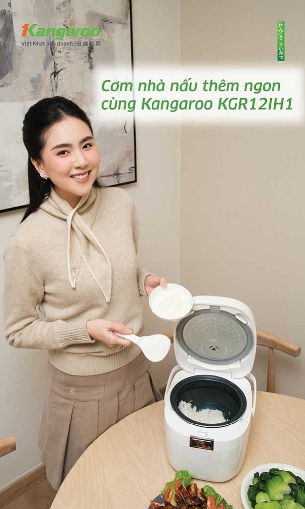 Nồi cơm điện cao tần Kangaroo KGR12IH1