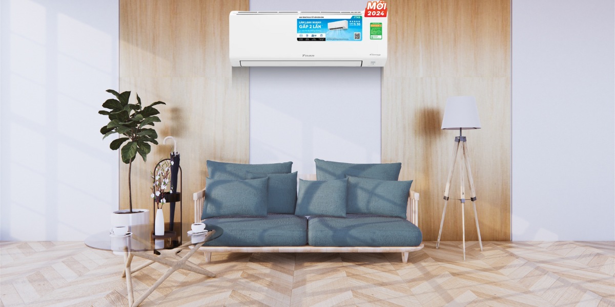 Điều hòa Daikin Inverter 18.000BTU FTKB50YVMV/RKB50YVMV