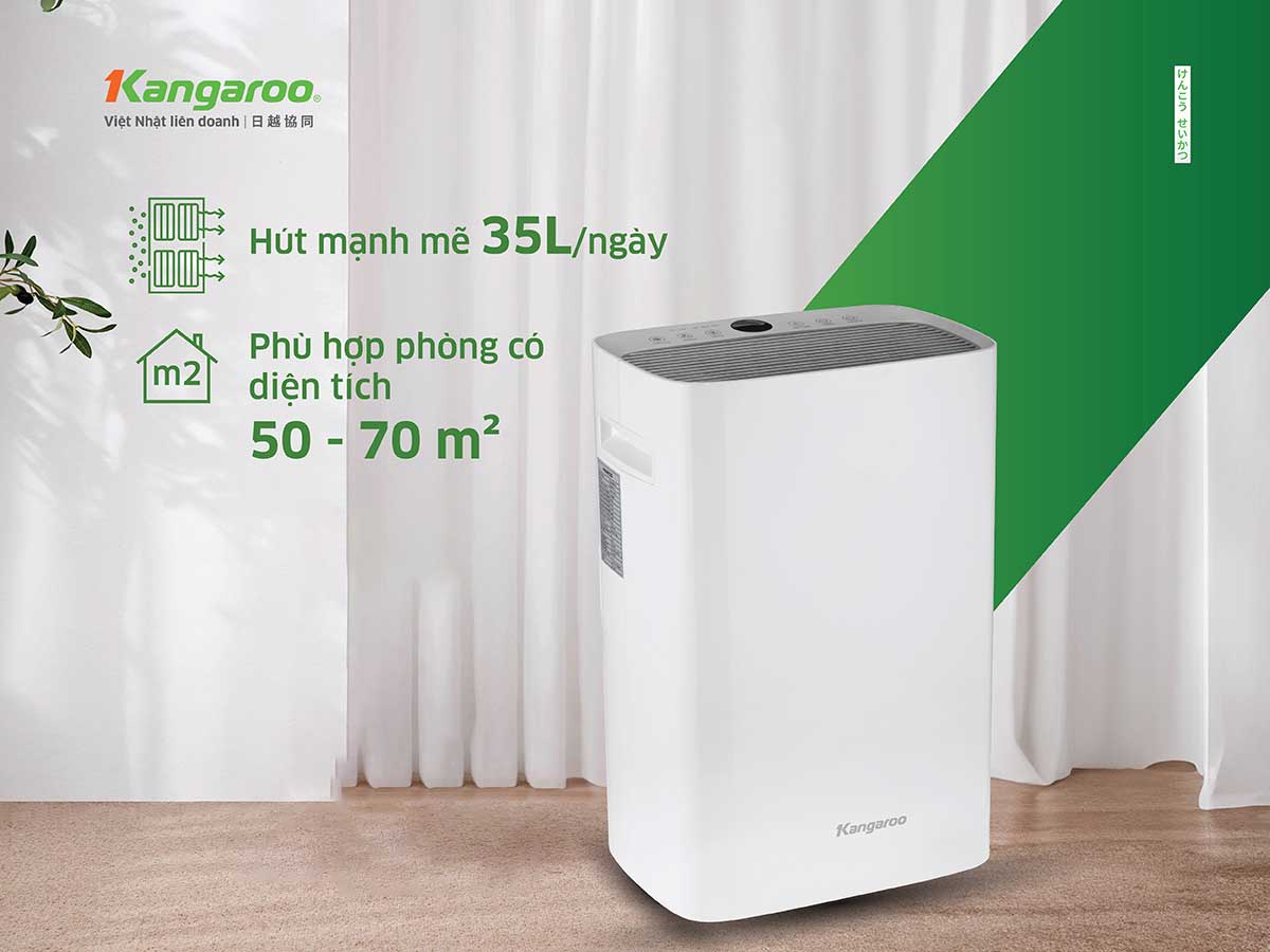 Máy hút ẩm Kangaroo KGDH35