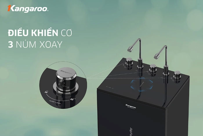 Máy lọc nước nóng lạnh RO Kangaroo Infinity 10 lõi KG10A2I