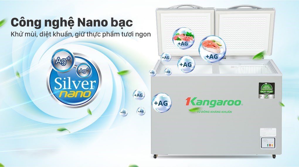Tủ đông Kangaroo Inverter 286 lít KGFZ290IC1