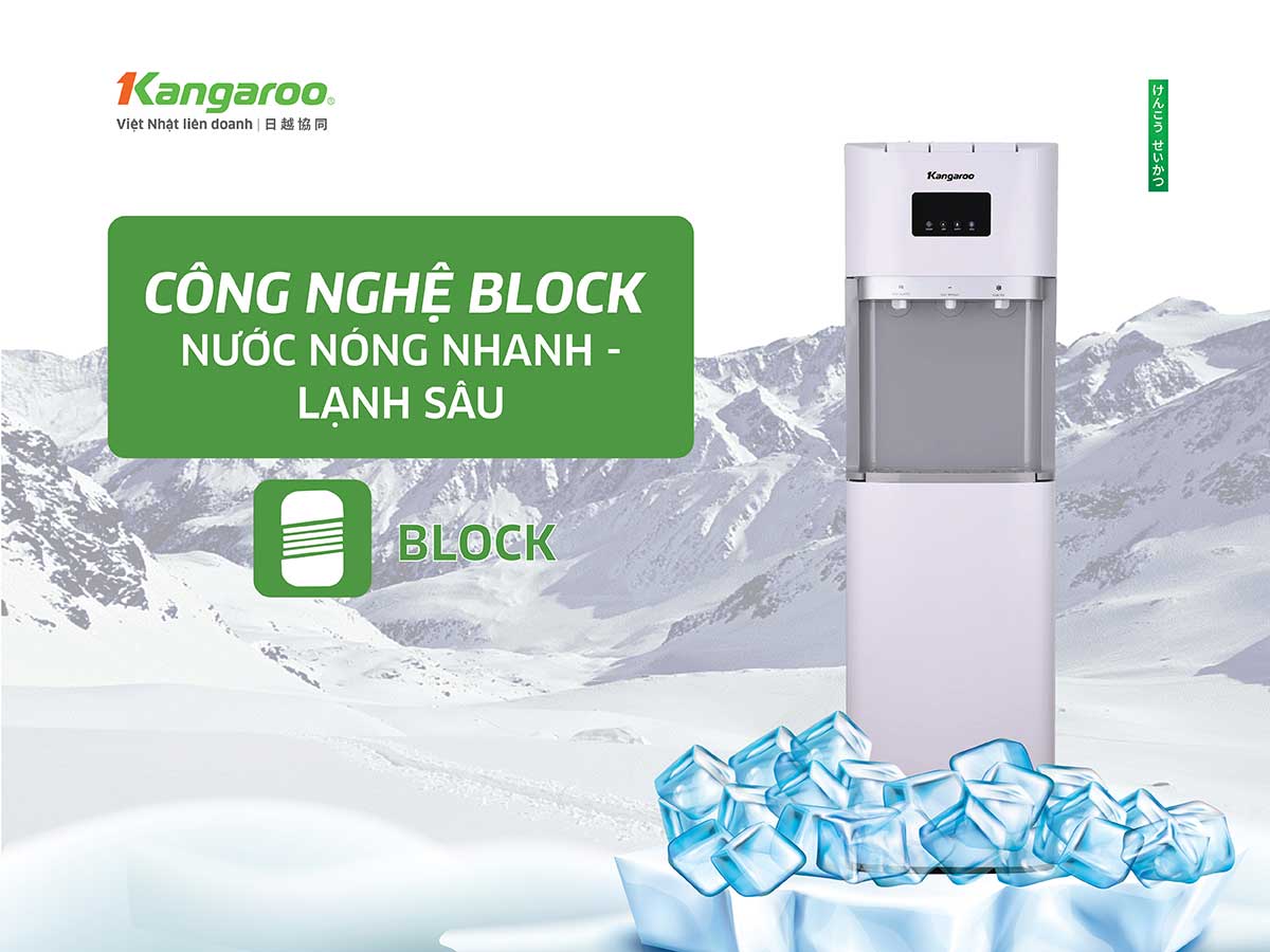 Cây nóng lạnh nước uống Kangaroo KGWD03B1D