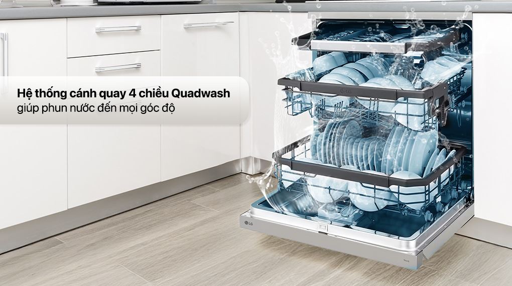 Máy rửa bát độc lập LG LDT14SVA4.APYPEVN