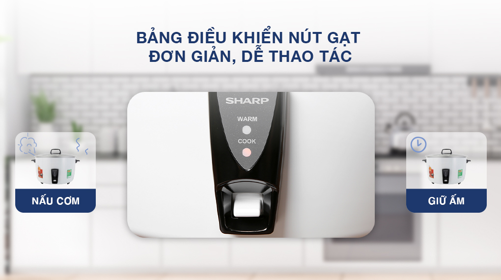 NỒI CƠM ĐIỆN SHARP KSH-D55V