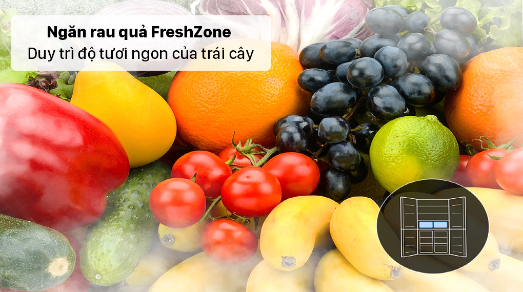 Tủ lạnh Samsung Inverter 488 lít Multi Door RF48A4000B4/SV