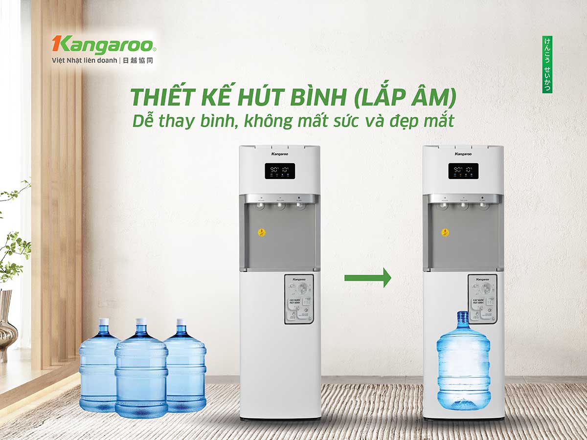 Cây nóng lạnh nước uống Kangaroo KGWD03B1D