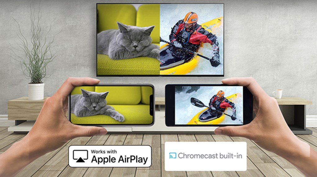 Google Tivi QLED Mini LED Sony AI 4K 75 inch K-75XR70