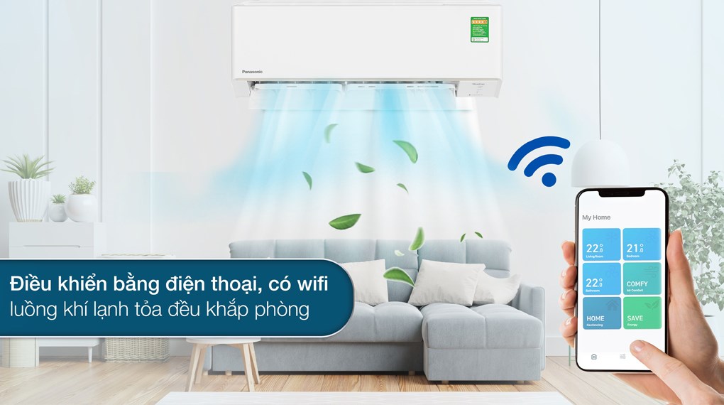 Điều Hòa Panasonic Inverter 12000BTU CU/CS-YZ12AKH