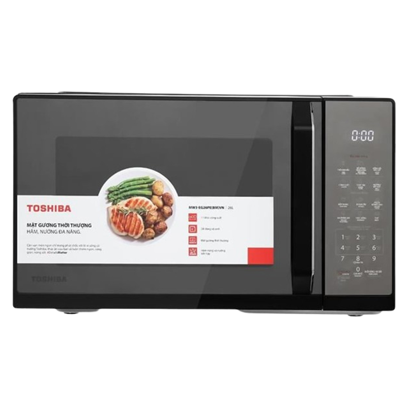 Lò vi sóng có nướng Toshiba 26 lít MW3-EG26PE(BM)VN