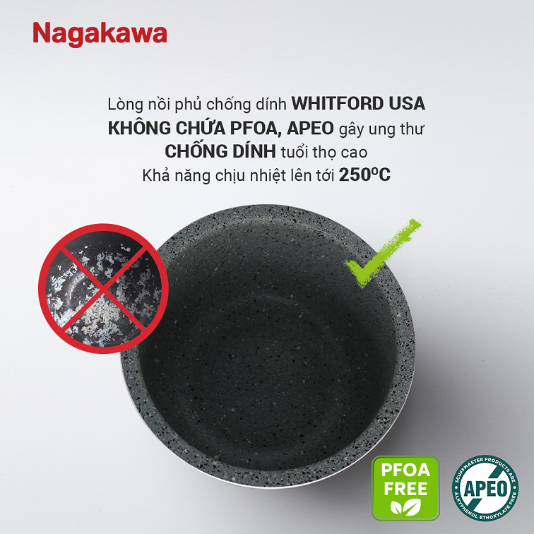 Nồi cơm điện 1L Nagakawa NAG0134