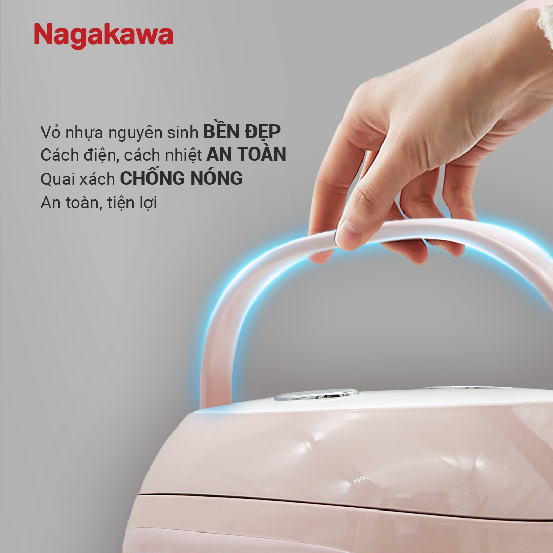 Nồi cơm điện 1L Nagakawa NAG0134
