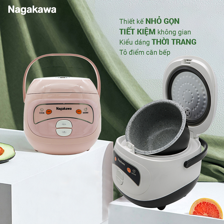 Nồi cơm điện 1L Nagakawa NAG0134