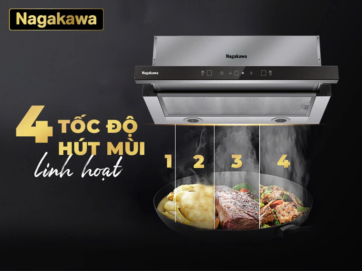 Máy hút mùi cao cấp Nagakawa NKKH01M70