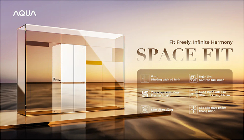 Tủ lạnh Aqua Inverter 508 lít Multi Door AQR-MA580XA(MC)U1