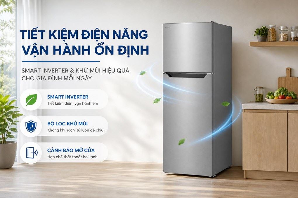 Tủ lạnh LG Inverter 292 lít T30SV