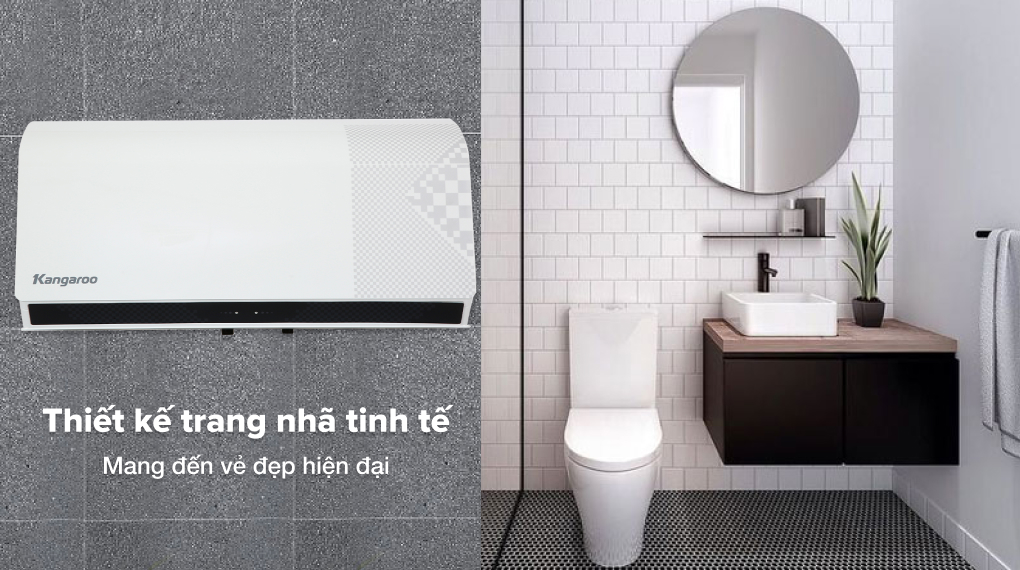 Bình nóng lạnh gián tiếp Kangaroo 30 lít 2500W KG79A3